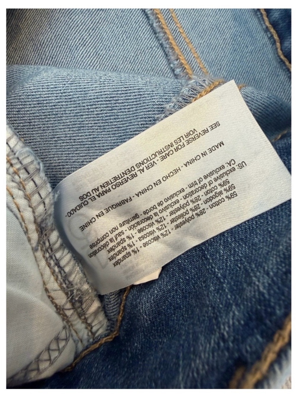 Gloria Vanderbilt Shape Effect Jeans Plus size 20W Bootcut High Rise NWT - Picture 10 of 10
